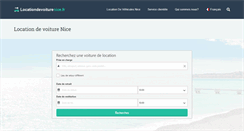 Desktop Screenshot of locationdevoiturenice.fr