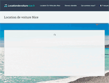 Tablet Screenshot of locationdevoiturenice.fr